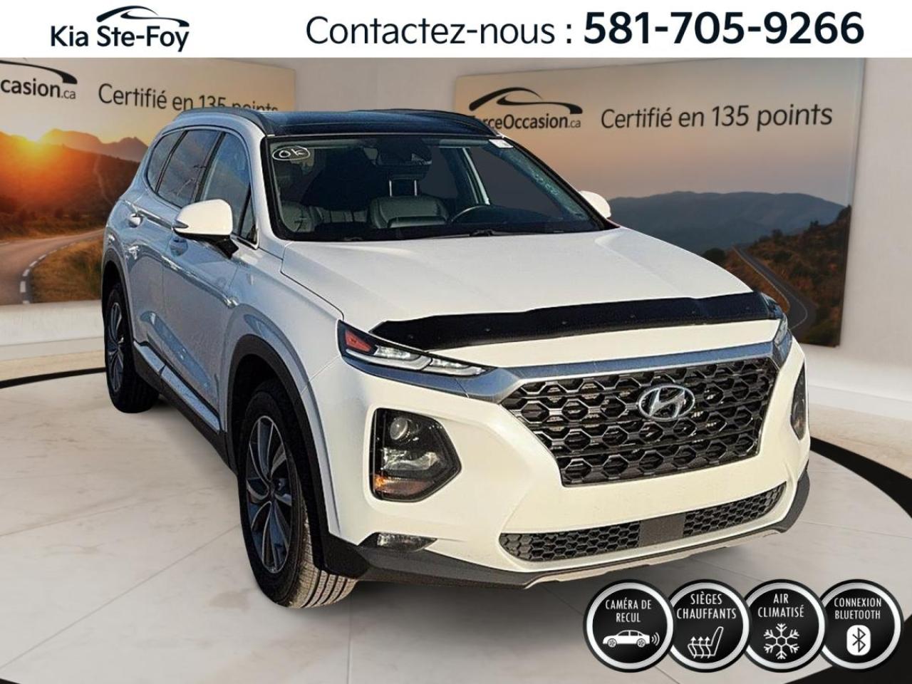 Used 2020 Hyundai Santa Fe PREFERRED* TURBO* AWD* CUIR* TOIT PANO* BIZONE* for sale in Ste-Foy, QC