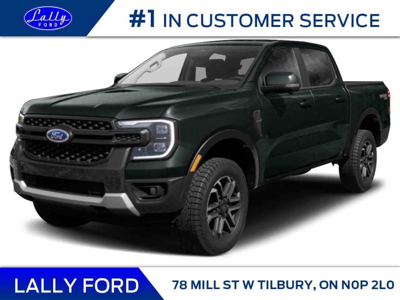 New 2024 Ford Ranger LARIAT for sale in Tilbury, ON