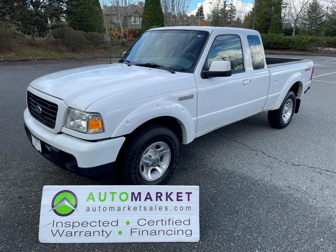 Used 2008 Ford Ranger SPORT, MANUAL, A/C, WARRANTY, INSPECTED W/BCAA MEMBERSHIP! for sale in Surrey, BC