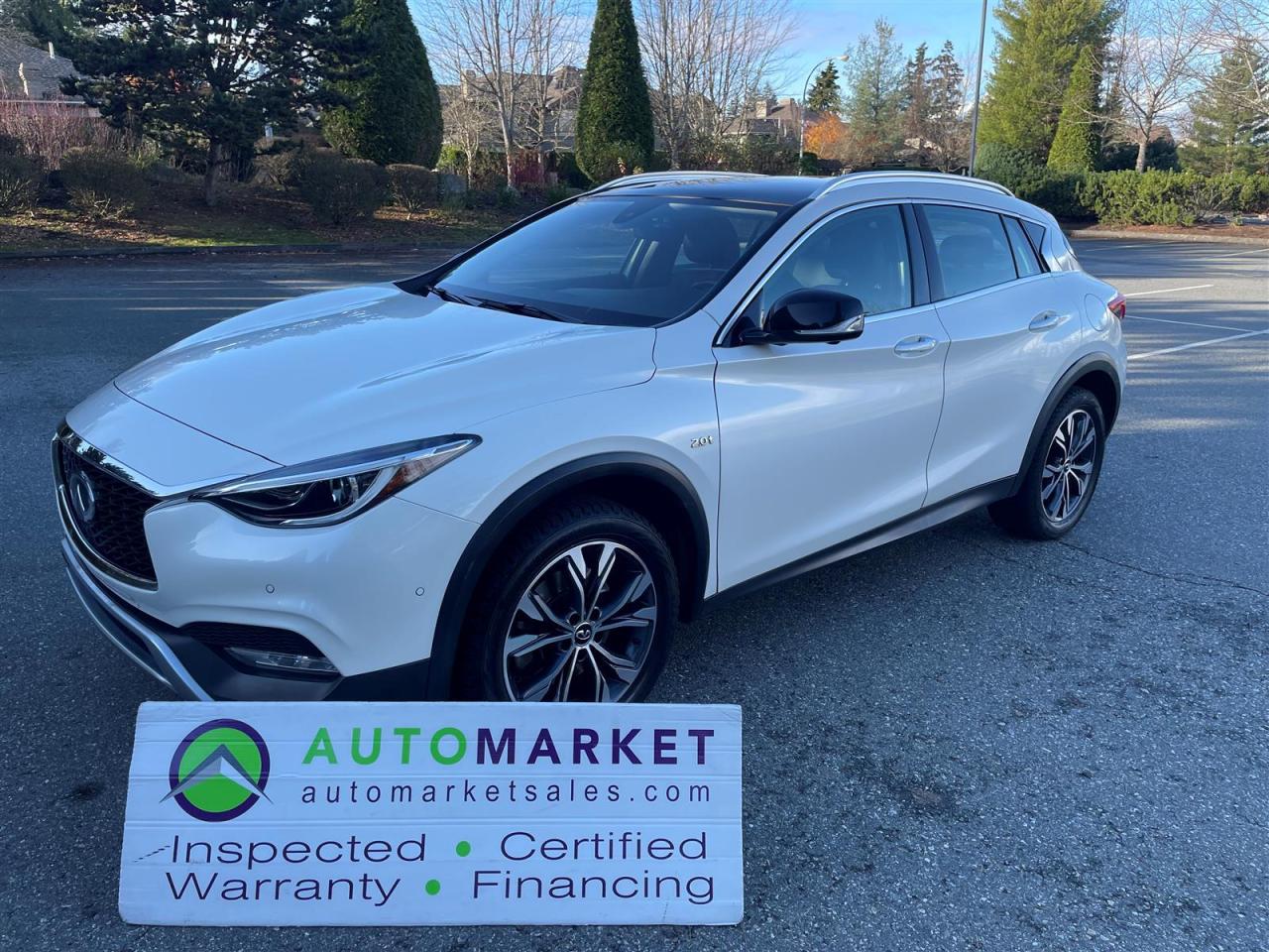 Used 2018 Infiniti QX30 2018.5 QX30 PREMIUM AWD, FINANCING, WARRANTY, INSPECTED W/BCAA MBSHP! for sale in Surrey, BC