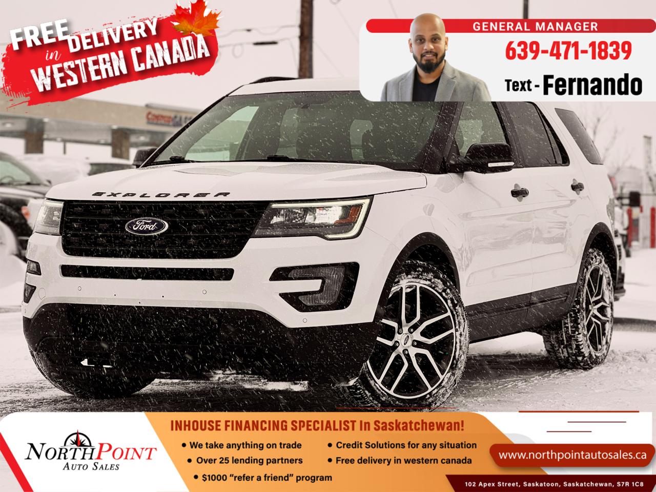 Used 2017 Ford Explorer SPORT for sale in Saskatoon, SK