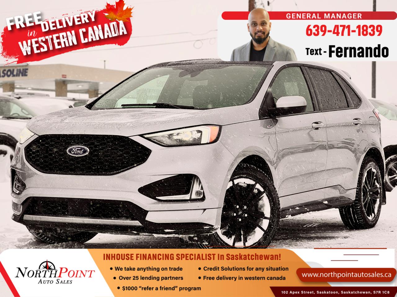 Used 2022 Ford Edge SEL for sale in Saskatoon, SK