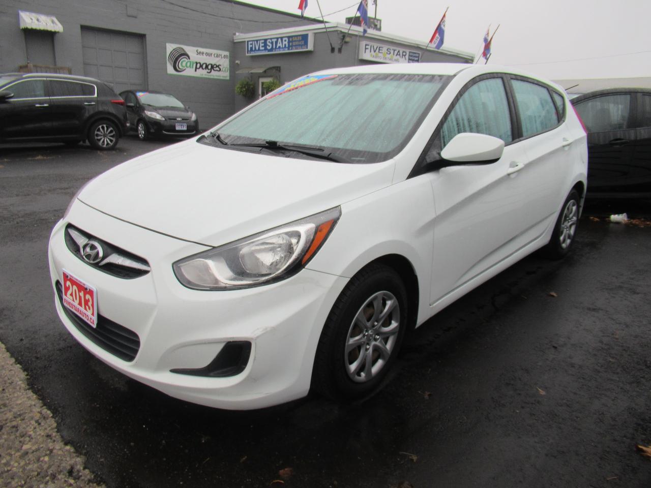 Used 2013 Hyundai Accent GS - Certified w/ 6 Month Warranty for sale in Brantford, ON