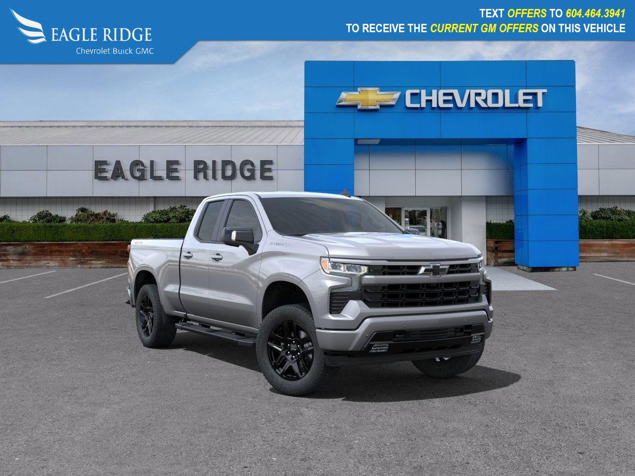 New 2025 Chevrolet Silverado 1500 RST Auto Lock Rear Differential, Automatic emergency breaking, HD surround vision for sale in Coquitlam, BC