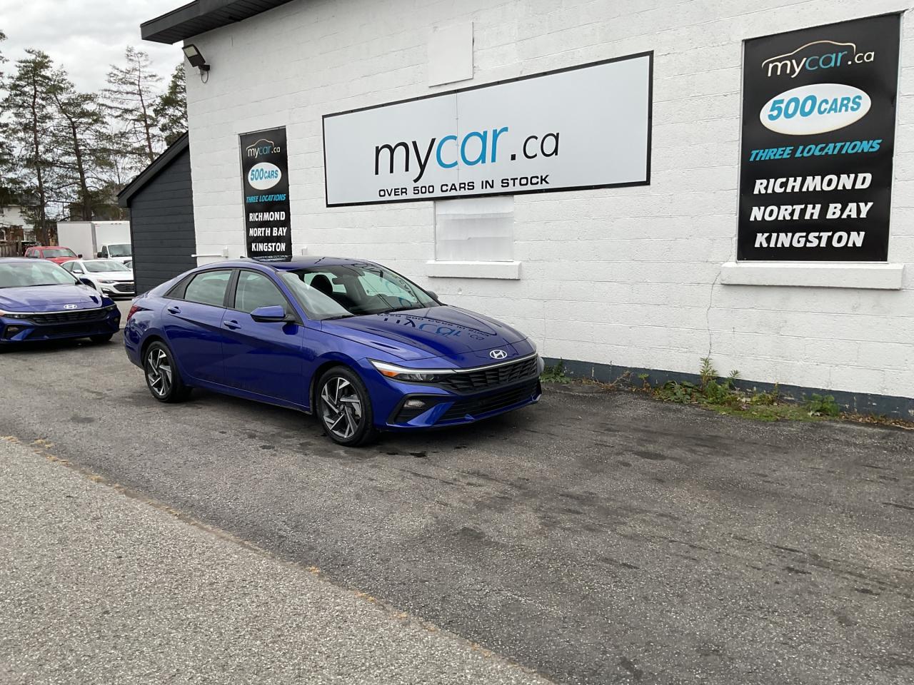 Used 2024 Hyundai Elantra Preferred 2L PREFERED!!! SUNROOF. HEATED SEATS. BACKUP CAM. BLUETOOTH. A/C. CRUISE. PWR GROUP. PERFECT FOR YOU for sale in Kingston, ON