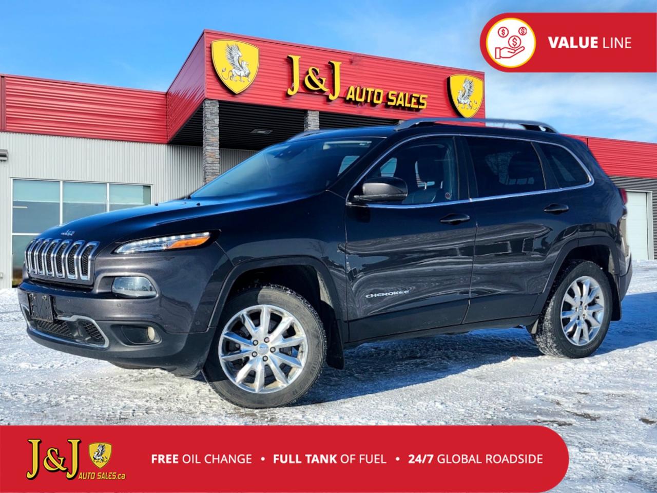 Used 2015 Jeep Cherokee Limited for sale in Brandon, MB