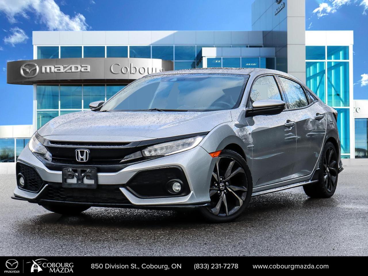 Used 2018 Honda Civic Sport Touring CVT for sale in Cobourg, ON