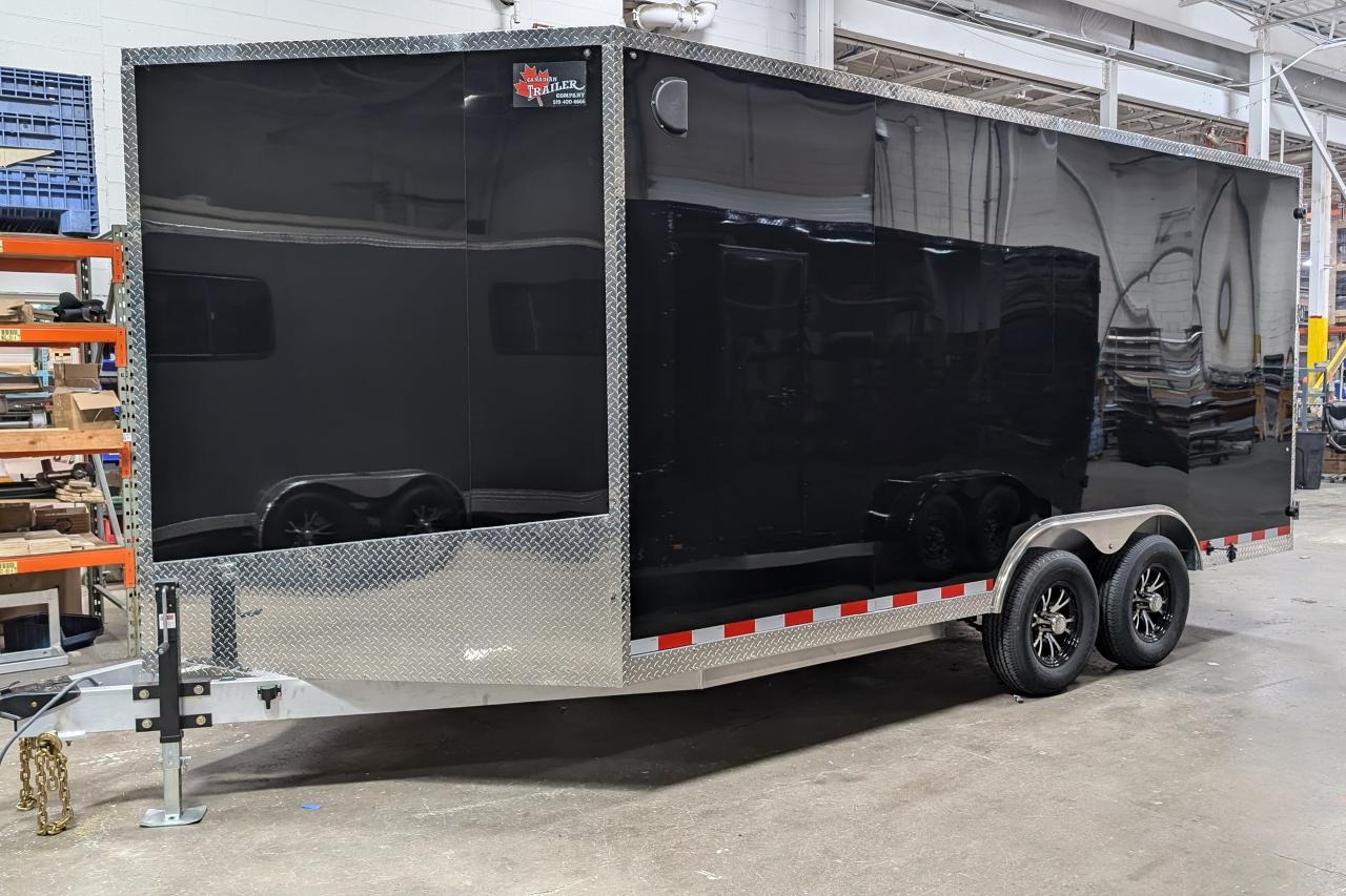 New 2024 Canadian Trailer Company 8.5X16 V-Nose Cargo Trailer Aluminum Tandem Axle for sale in Guelph, ON