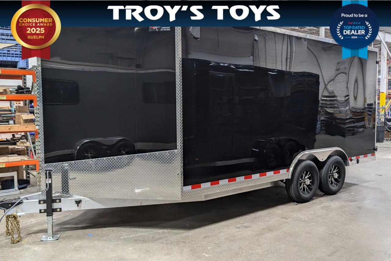 2024 Canadian Trailer Company 8.5X16 V-Nose Cargo Trailer Aluminum Tandem Axle