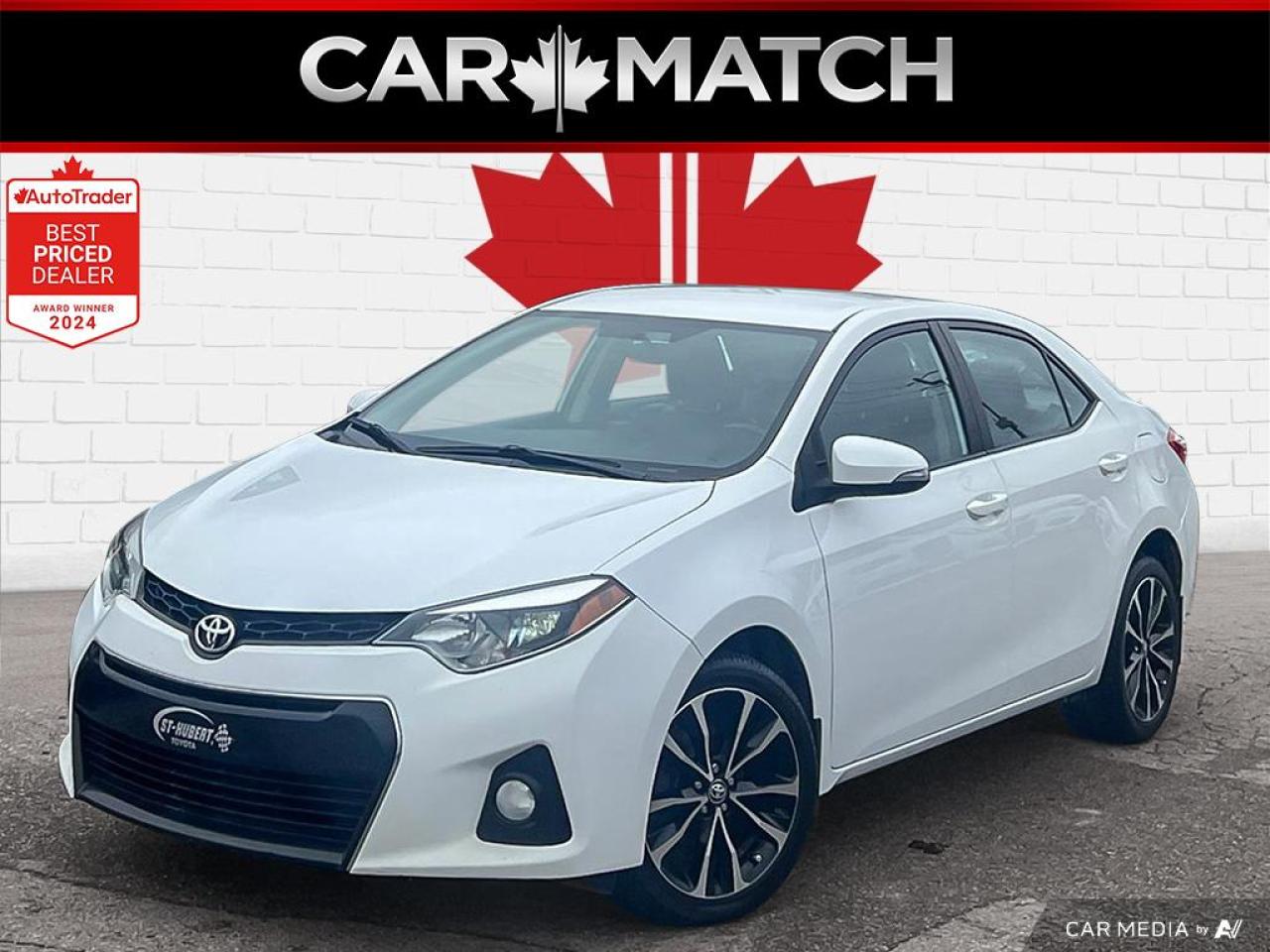 Used 2015 Toyota Corolla S / REVERSE CAM / HTD SEATS / AUTO / ALLOYS for sale in Cambridge, ON