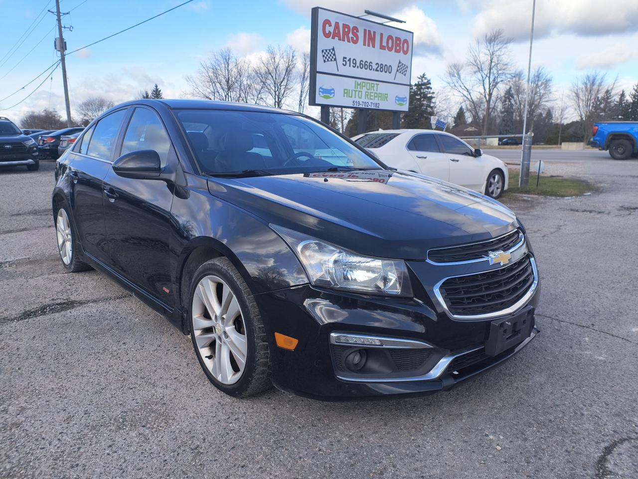 Used 2015 Chevrolet Cruze 4dr Sdn 2lt for sale in Komoka, ON