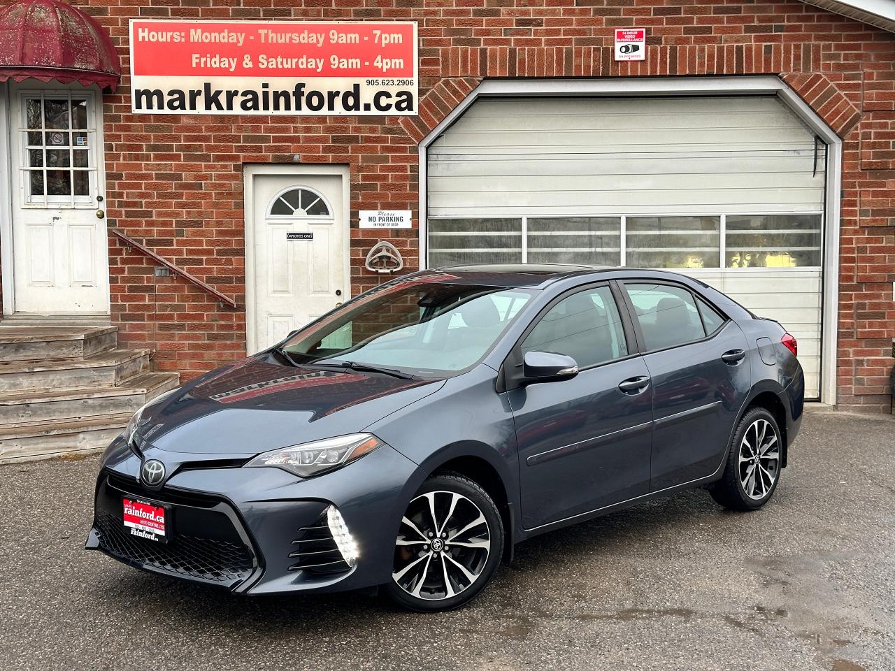 Used 2018 Toyota Corolla SE HTD Cloth Bluetooth Sunroof BackupCam Alloys AC for sale in Bowmanville, ON