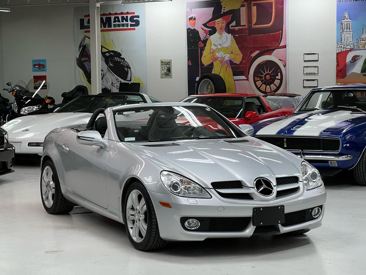 Used 2009 Mercedes-Benz SLK 350 with Premium Pkg & Navigation for sale in Paris, ON