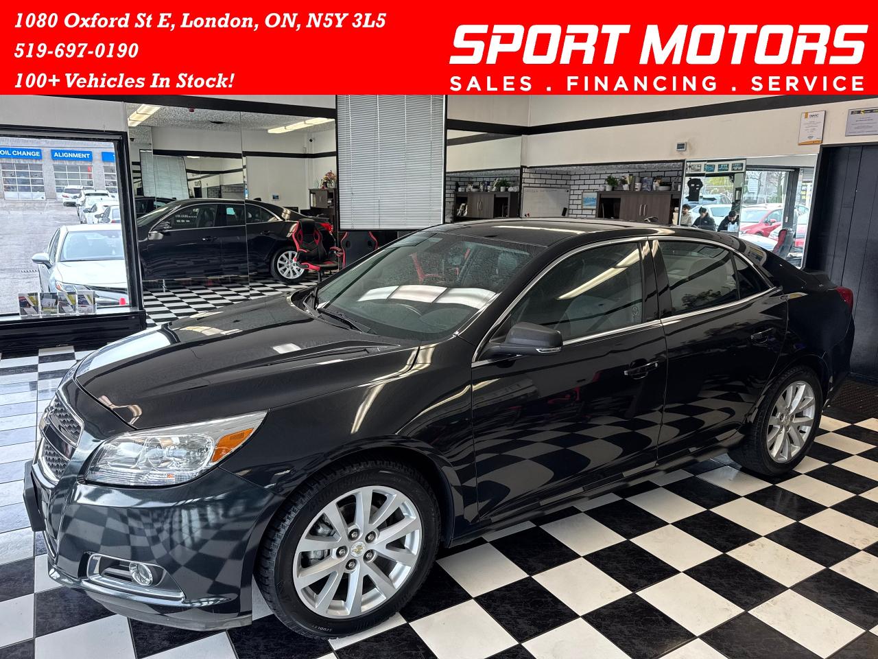 Used 2013 Chevrolet Malibu LT+Bluetooth+A/C+Engine Remote Start+ACCIDENT FREE for sale in London, ON