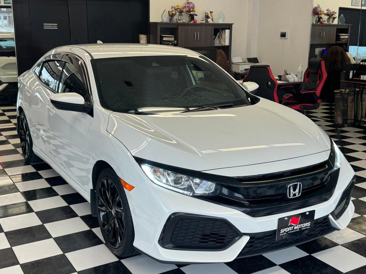 2019 Honda Civic LX Hatchback+New Tires+Brakes+LKA+CLEAN CARFAX - Photo #8
