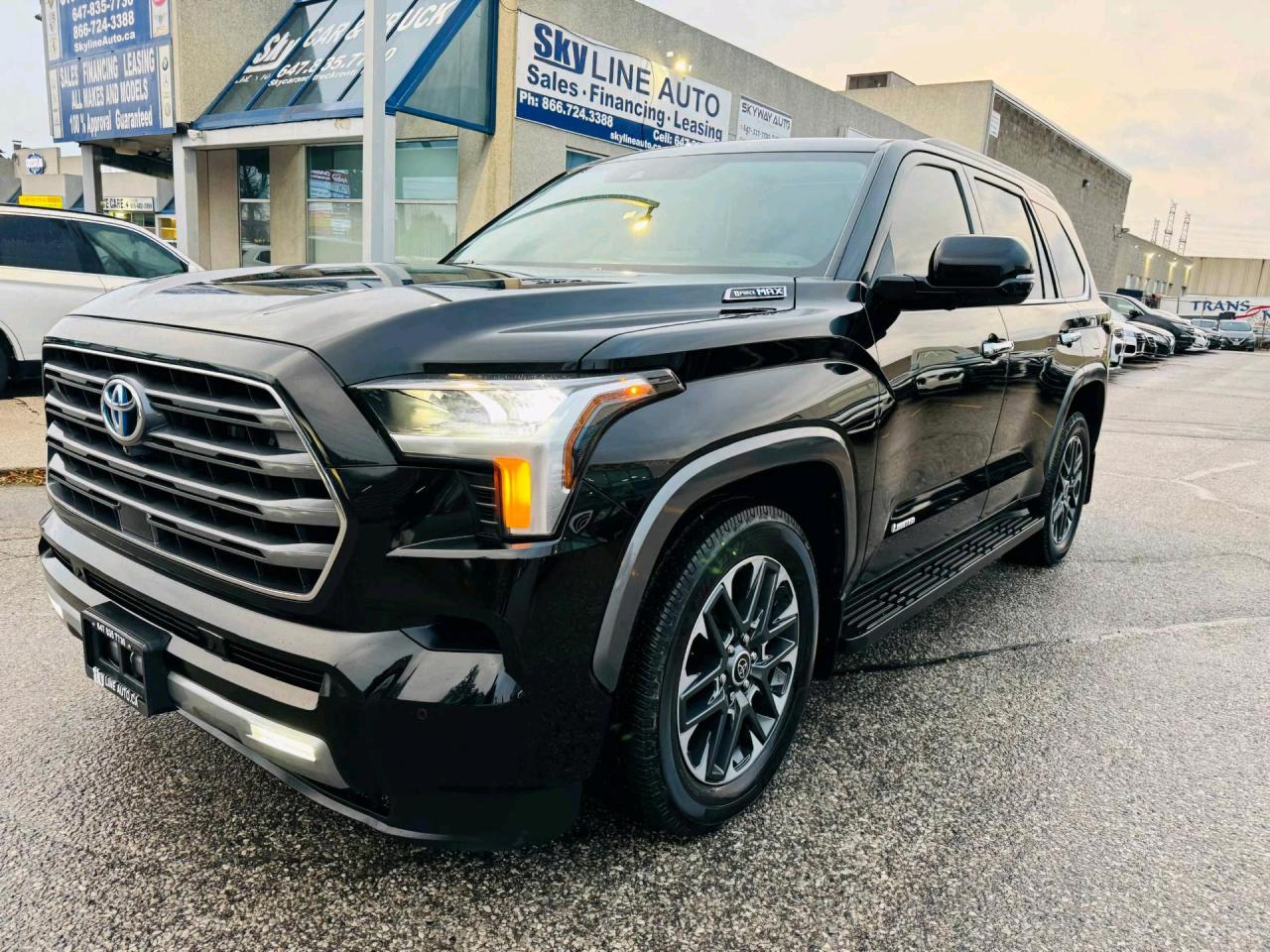 Used 2023 Toyota Sequoia LIMITED iForce MAX |ONE OWNER/NO ACCIDENTS |HYBRID|4WD|360* CAM|REMOTE CONNECT for sale in Concord, ON