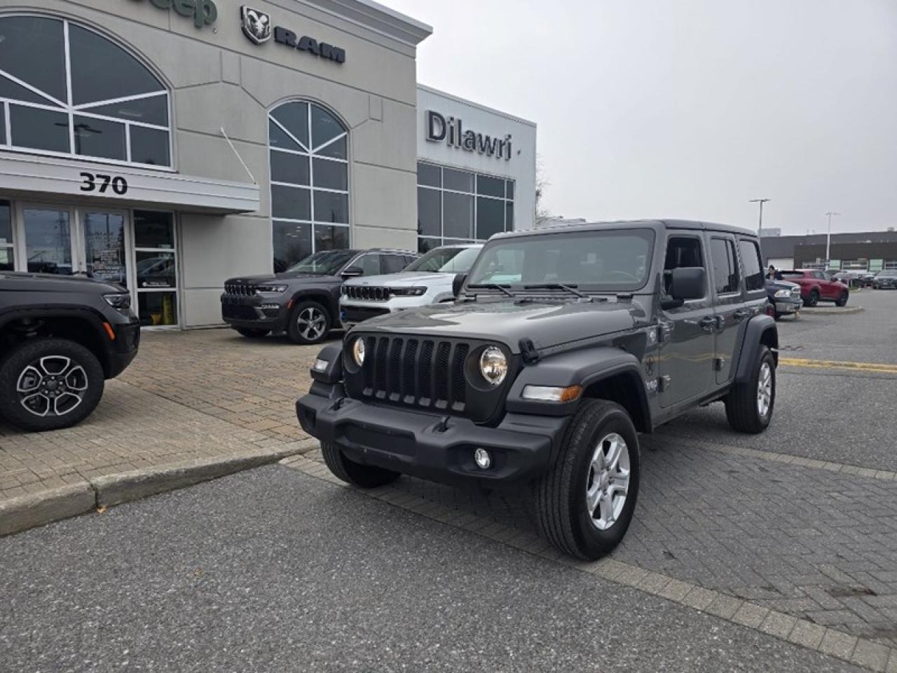 Used 2020 Jeep Wrangler UNLIMITED SPORT 4x4 for sale in Nepean, ON