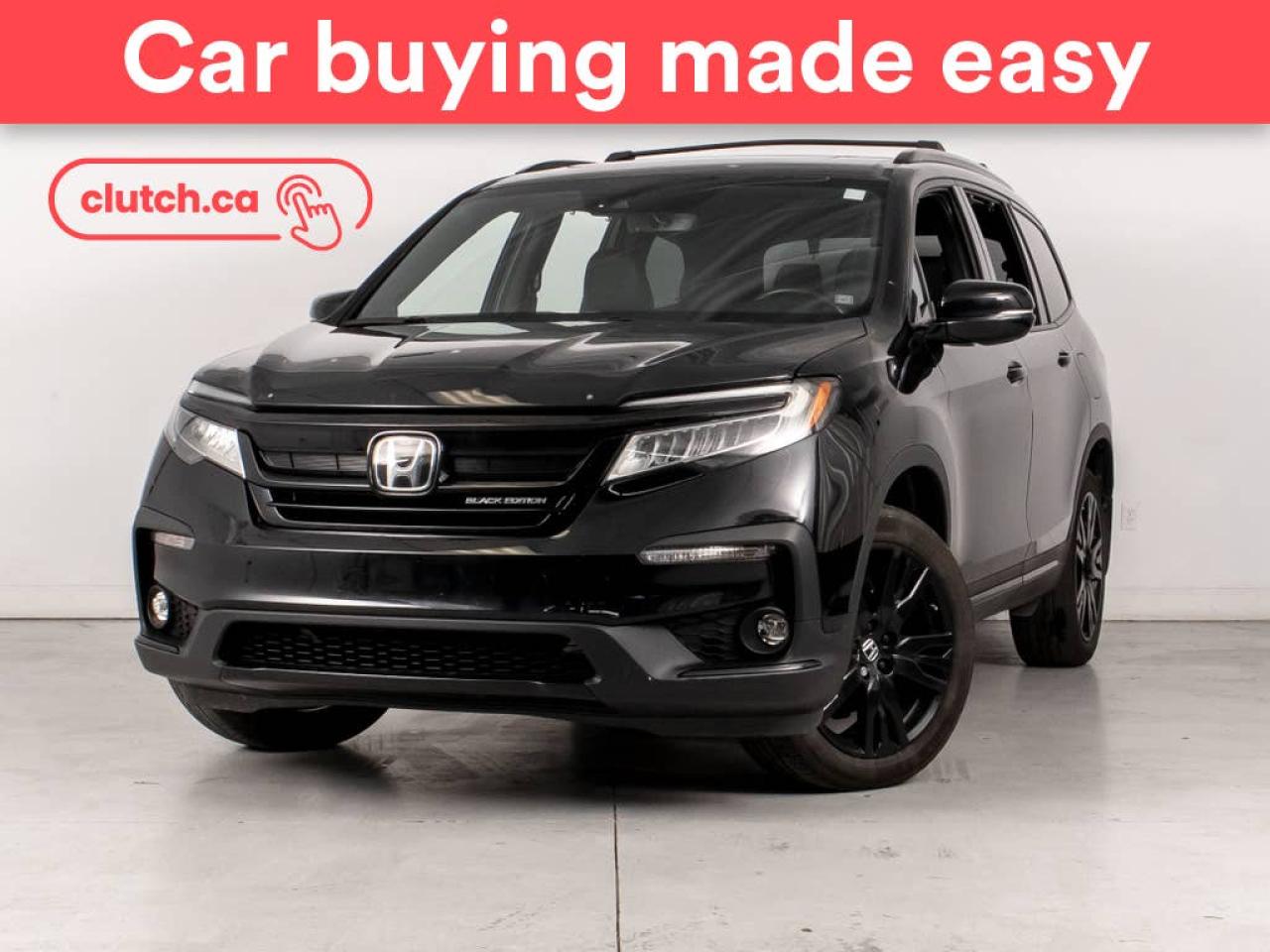 Used 2022 Honda Pilot Black Edition AWD w/ Moonroof, Leather, Nav for sale in Bedford, NS