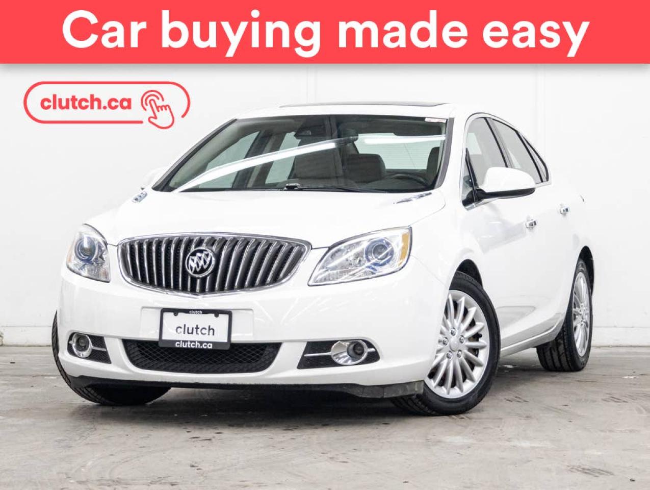 Used 2017 Buick Verano Leather Group w/ Heated Steering Wheel, Heated Front Seats, Rearview Camera for sale in Toronto, ON