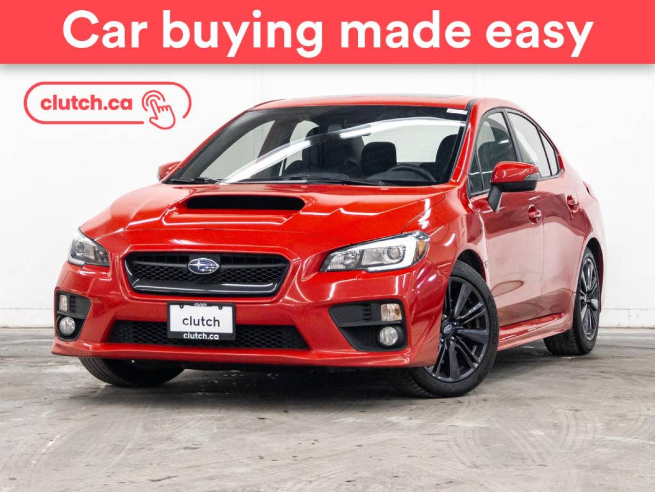 Used 2017 Subaru WRX Sport w/ Heated Front Seats, Rearview Camera, Cruise Control for sale in Toronto, ON