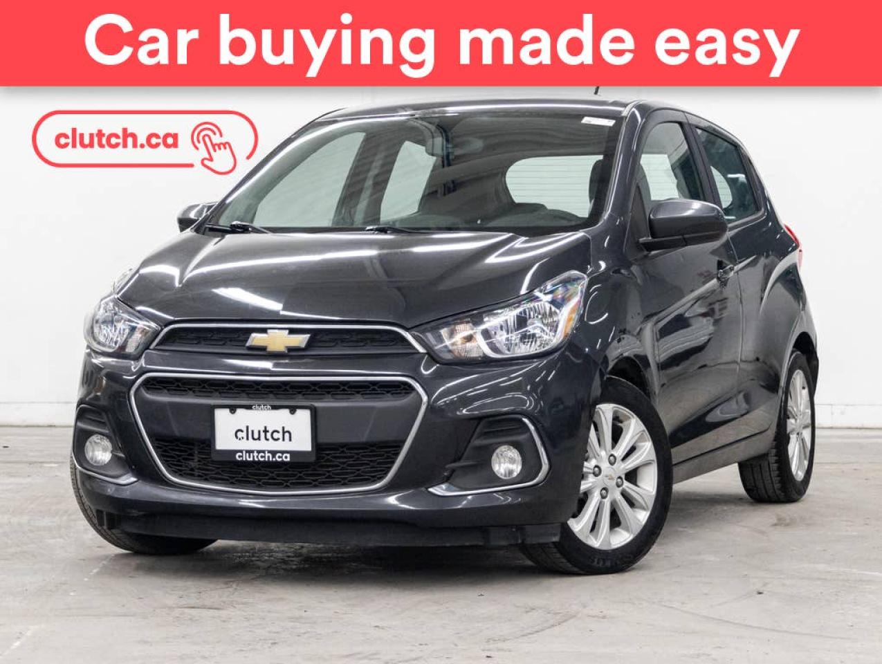 Used 2017 Chevrolet Spark 1LT CVT w/ Apple CarPlay & Android Auto, Rearview Cam, A/C for sale in Toronto, ON