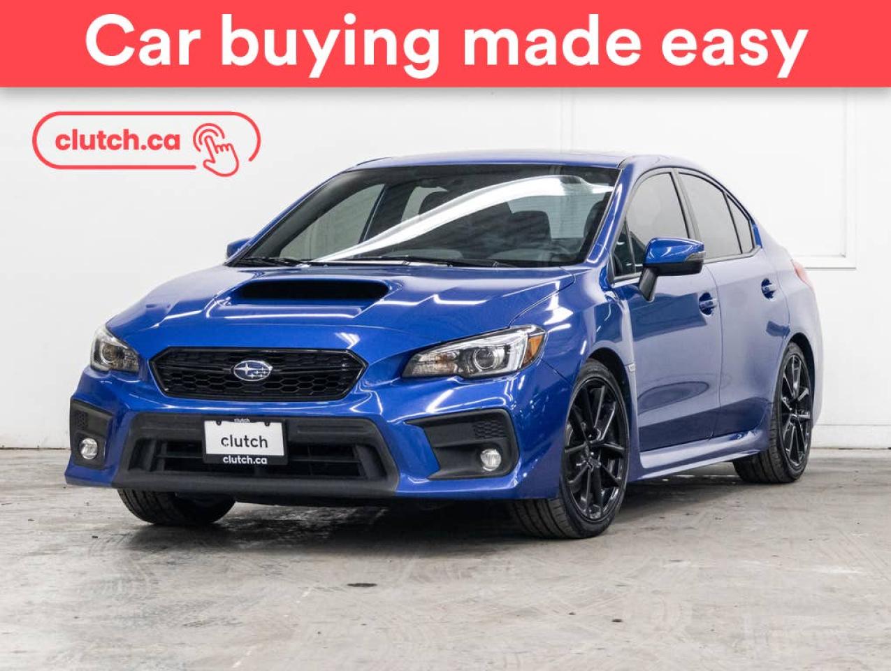 Used 2020 Subaru WRX Sport Tech AWD w/ Apple CarPlay & Android Auto, A/C, Power Sunroof for sale in Toronto, ON