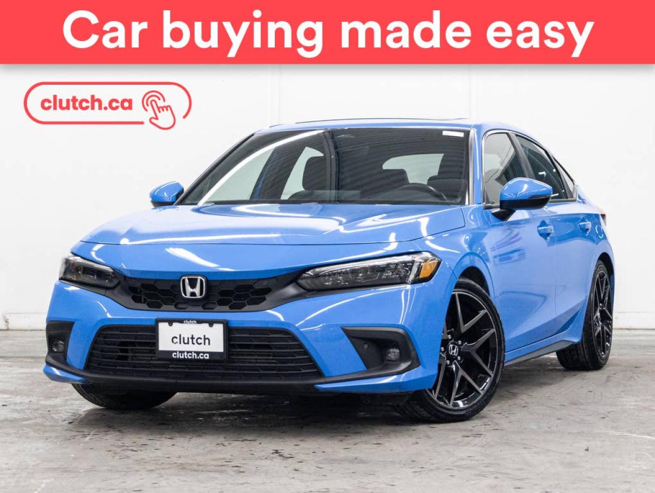 Used 2022 Honda Civic Sport Touring w/ Apple CarPlay & Android Auto, Heated Steering Wheel, Heated Front Seats for sale in Toronto, ON