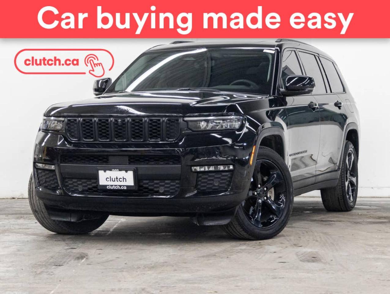 Used 2023 Jeep Grand Cherokee L Limited 4x4 w/ UConnect 5, Panoramic Moonroof, Nav for sale in Toronto, ON