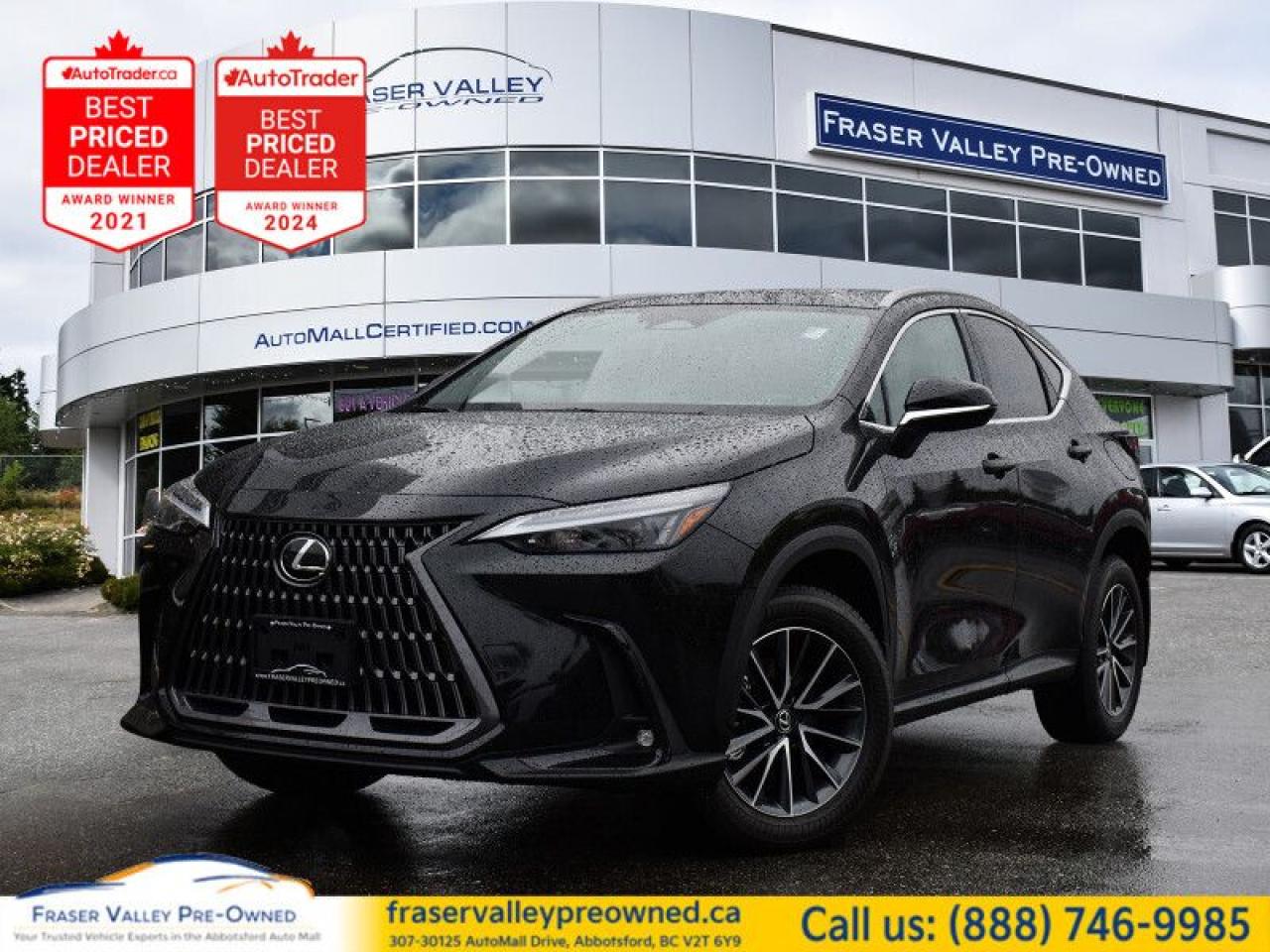 Used 2025 Lexus NX 350 Premium  Red Interior, Nav, Moonroof! for sale in Abbotsford, BC