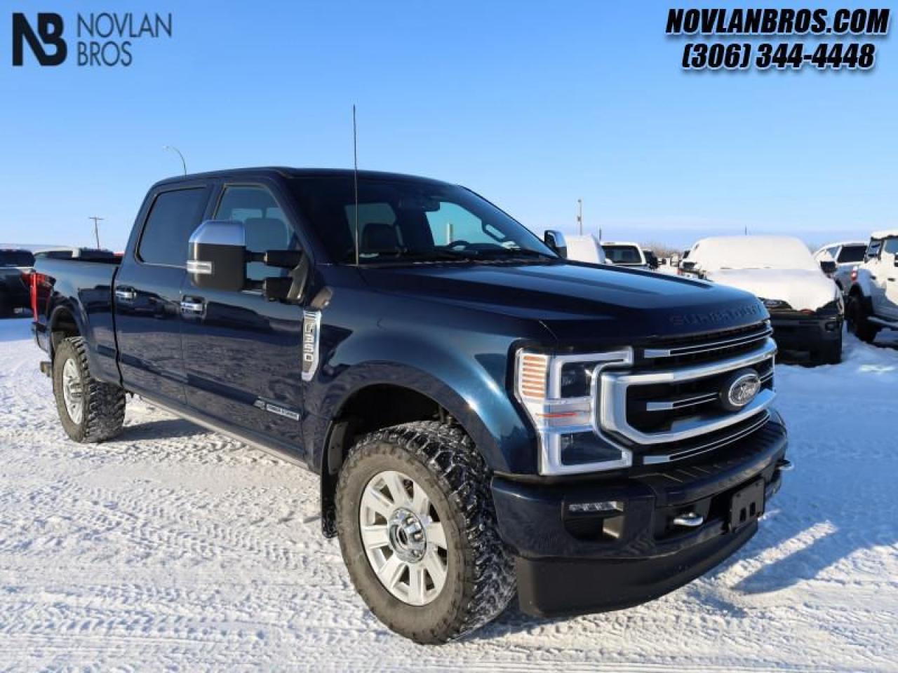 Used 2022 Ford F-350 Super Duty Platinum  - Leather Seats for sale in Paradise Hill, SK