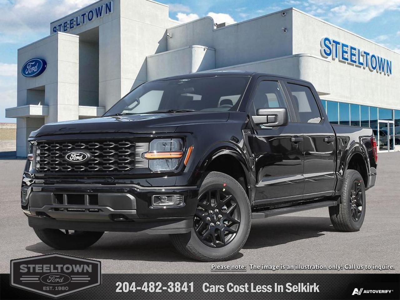 New 2024 Ford F-150 STX  - Aluminum Wheels -  Navigation for sale in Selkirk, MB