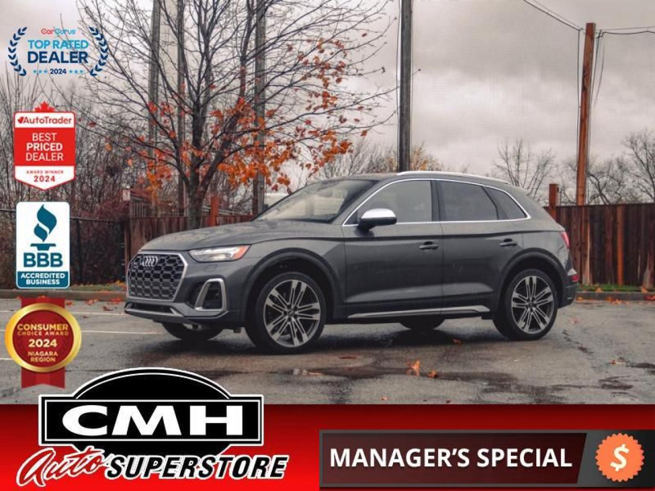 Used 2021 Audi SQ5 Technik 3.0 TFSI quattro  **PANO ROOF - HEADS UP DISPLAY** for sale in St. Catharines, ON