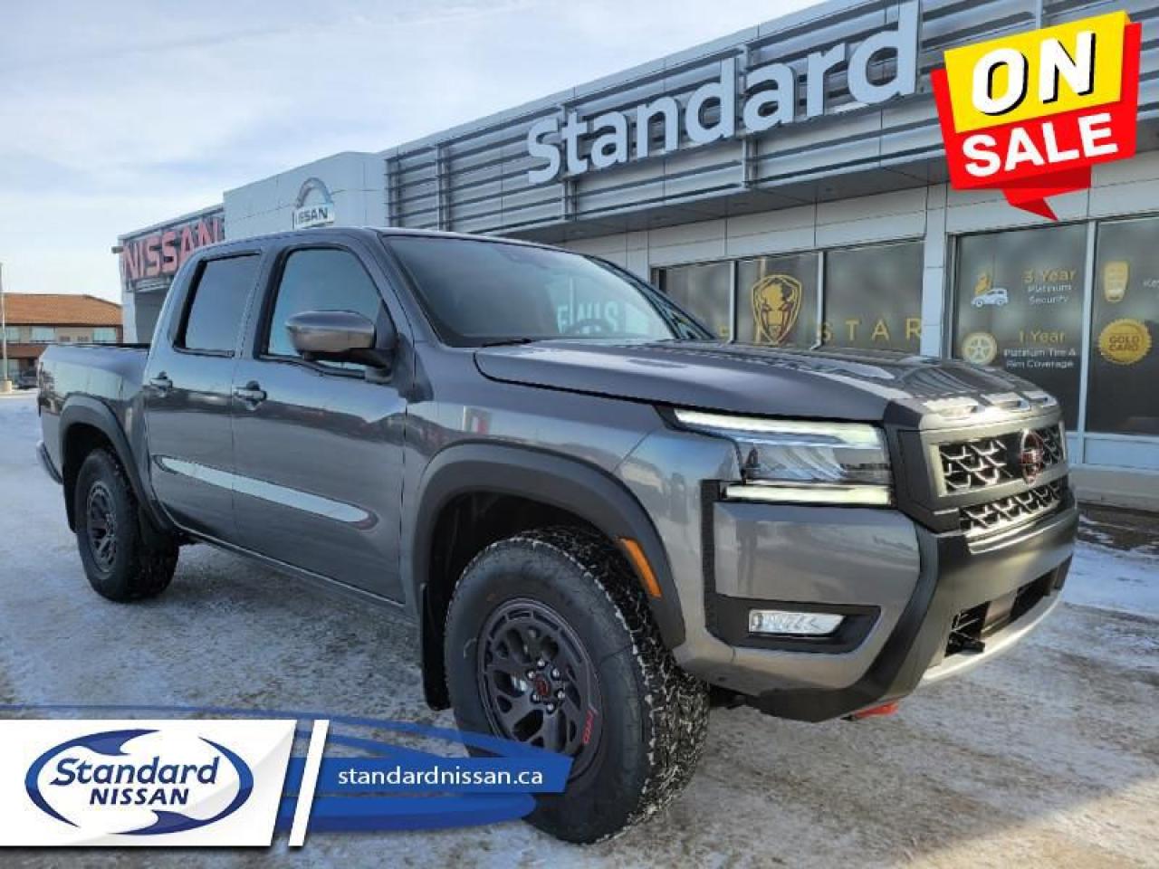 New 2025 Nissan Frontier Crew Cab PRO-4X  Off-Road Package,  Navigation,  360 Camera,  Heated Seats,  Apple CarPlay! for sale in Swift Current, SK