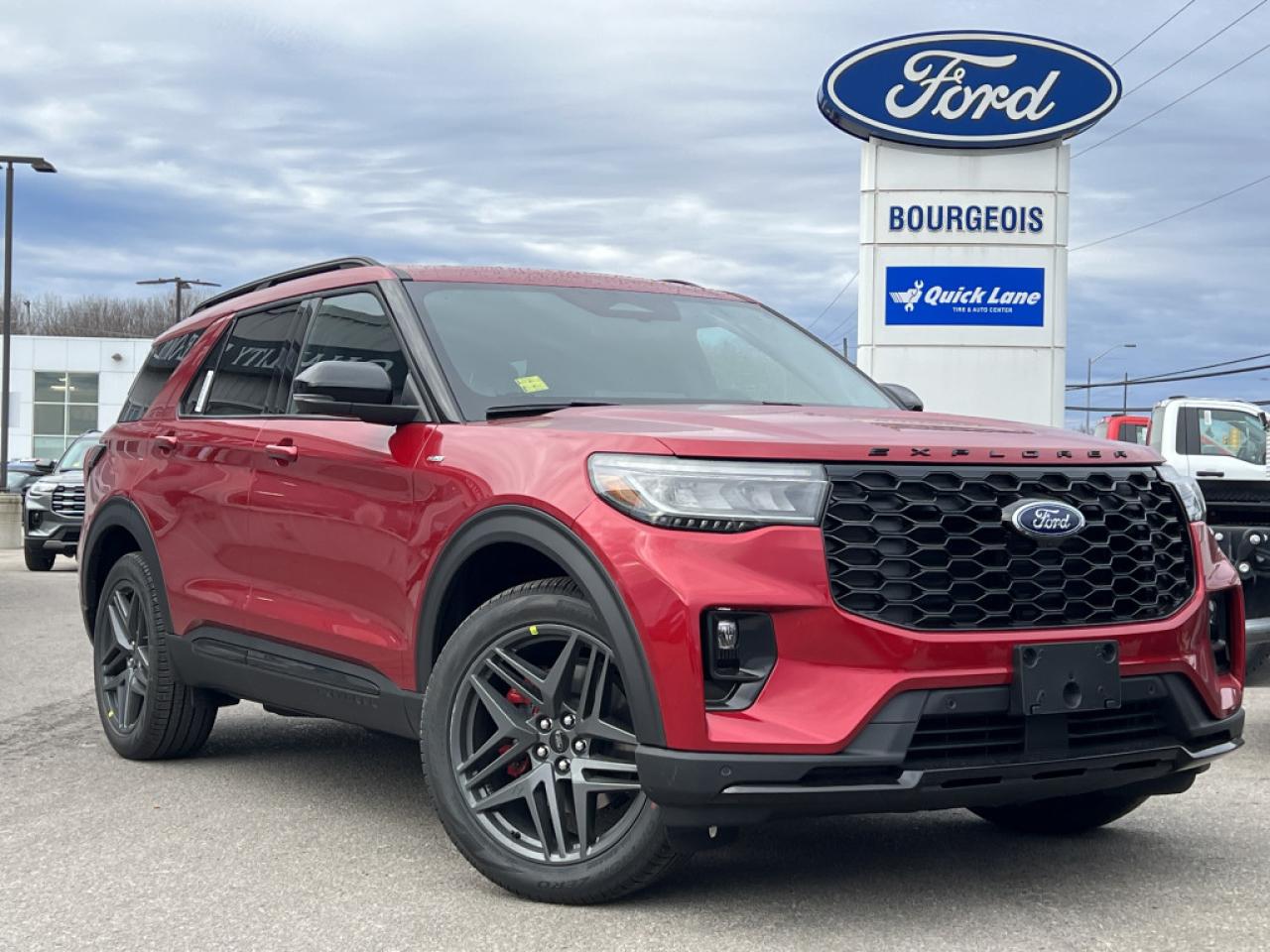 New 2025 Ford Explorer ST-Line  *MOONROOF, HRD WHEEL, 300A* for sale in Midland, ON