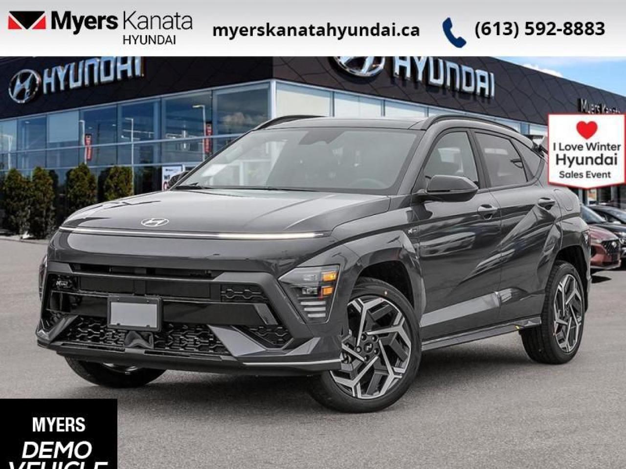 Used 2025 Hyundai KONA N Line AWD  - Sunroof - $130.56 /Wk for sale in Kanata, ON