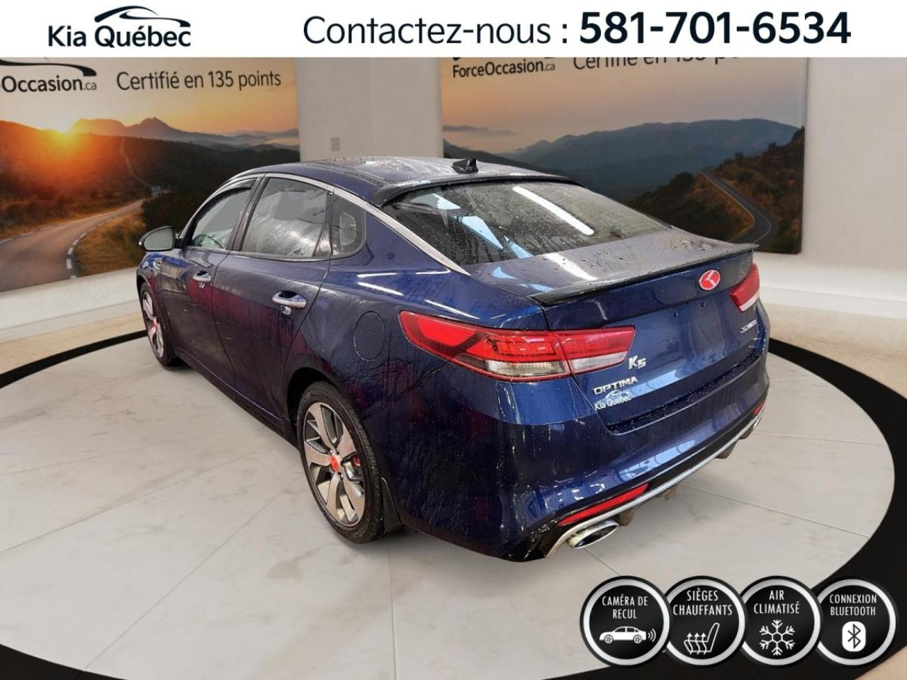 Used 2016 Kia Optima SX * TURBO* GPS* SIEGES VENTILES* TOIT PANO* CUIR* for sale in Québec, QC