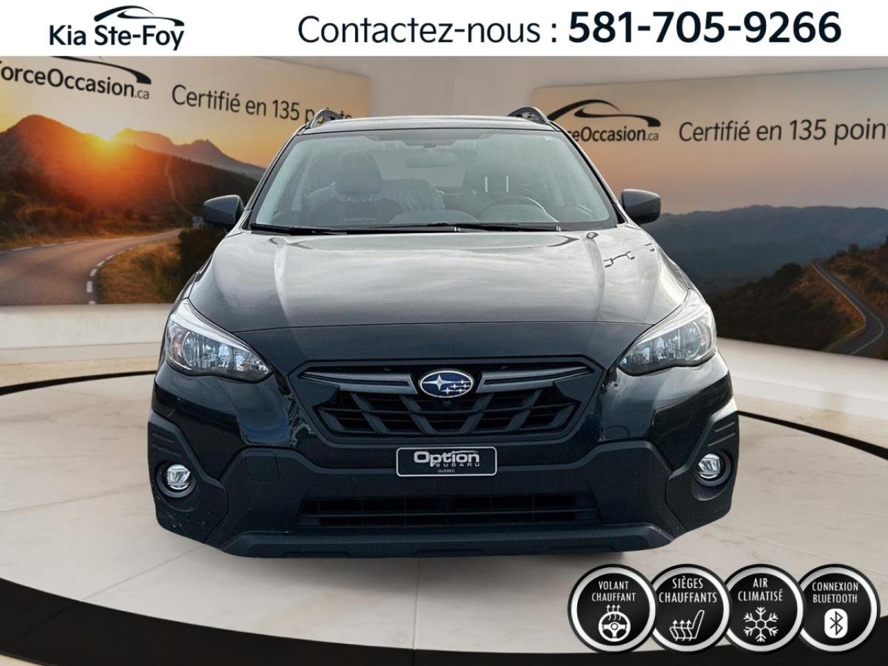 Used 2022 Subaru XV Crosstrek OUTDOOR *AWD *CAMERA *CARPLAY *SIEGE CHAUFFANT for sale in Ste-Foy, QC