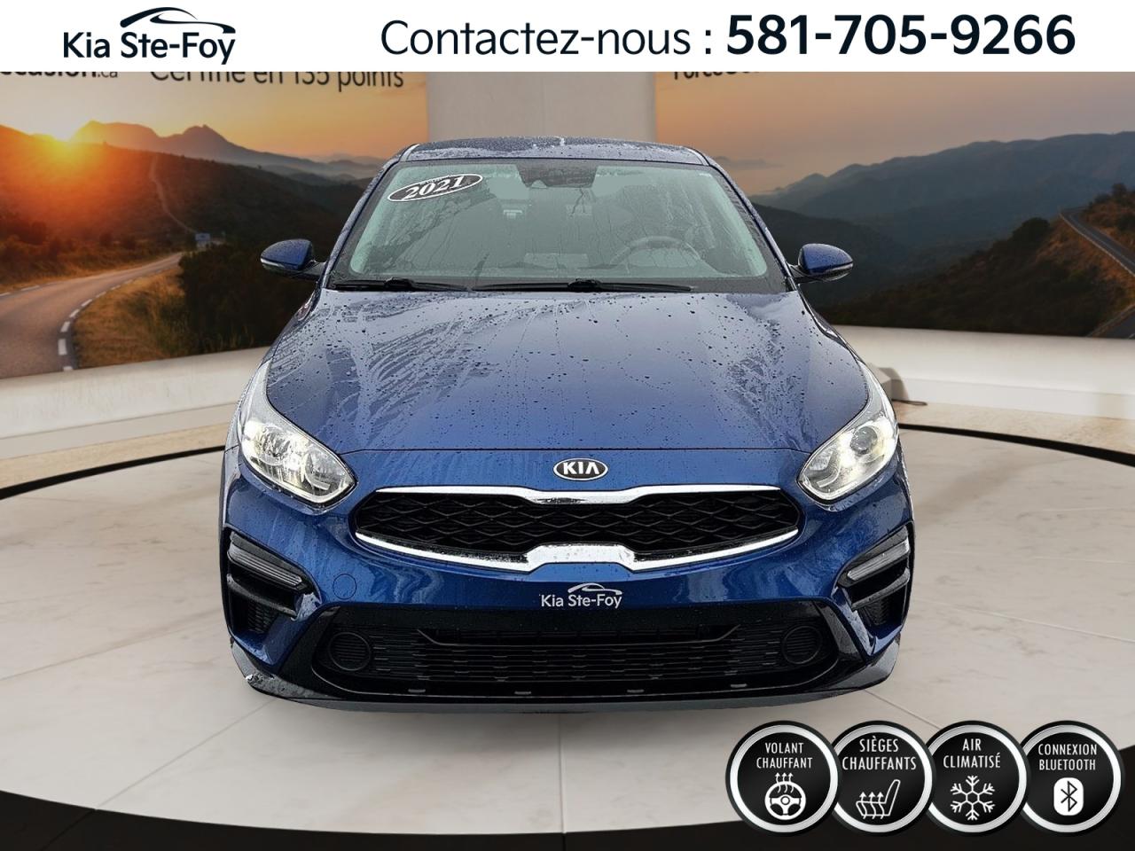 Used 2021 Kia Forte EX *A/C *CARPLAY *CAMERA *VOLANT CHAUFFANT *CRUISE for sale in Ste-Foy, QC