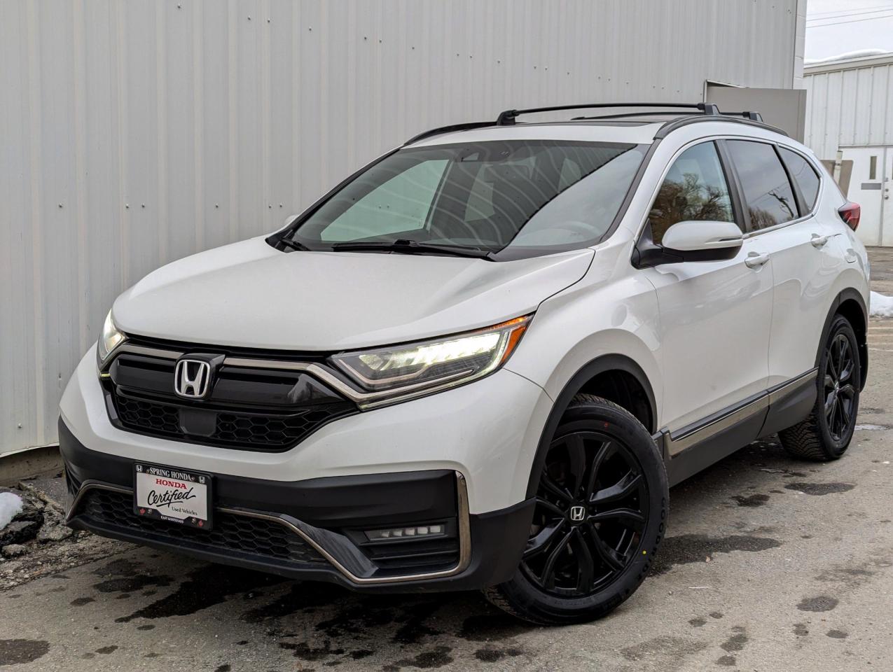 Used 2020 Honda CR-V Black Edition $243 BI-WEEKLY - EXTENDED WARRANTY, NO REPORTED ACCIDENTS, WELL MAINTAINED, GREAT ON GAS for sale in Cranbrook, BC