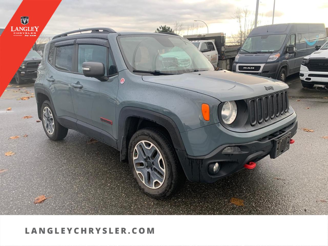 Used 2015 Jeep Renegade Trailhawk Low Mileage | Heated Seats | Heated Wheel for sale in Surrey, BC