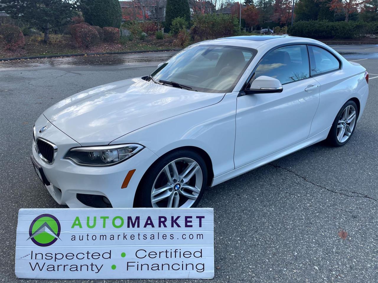 Used 2017 BMW 230i 230i SPORT, GREAT FINANCING, FREE WARRANTY, INSPECTED W/BCAA MEMBERSHIP! for sale in Surrey, BC