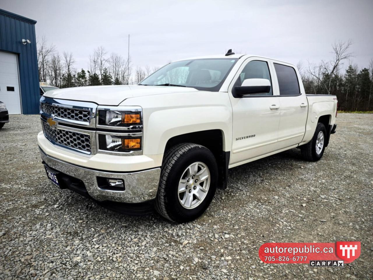 Used 2015 Chevrolet Silverado 1500 LT Certified 5.3L V8 4x4 Loaded One Owner No Accid for sale in Orillia, ON