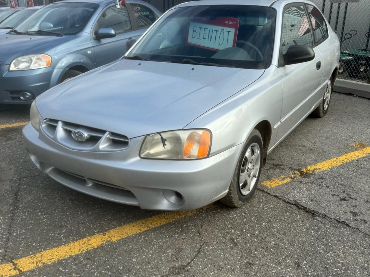 Used 2002 Hyundai Accent GS for sale in Trois-Rivières, QC