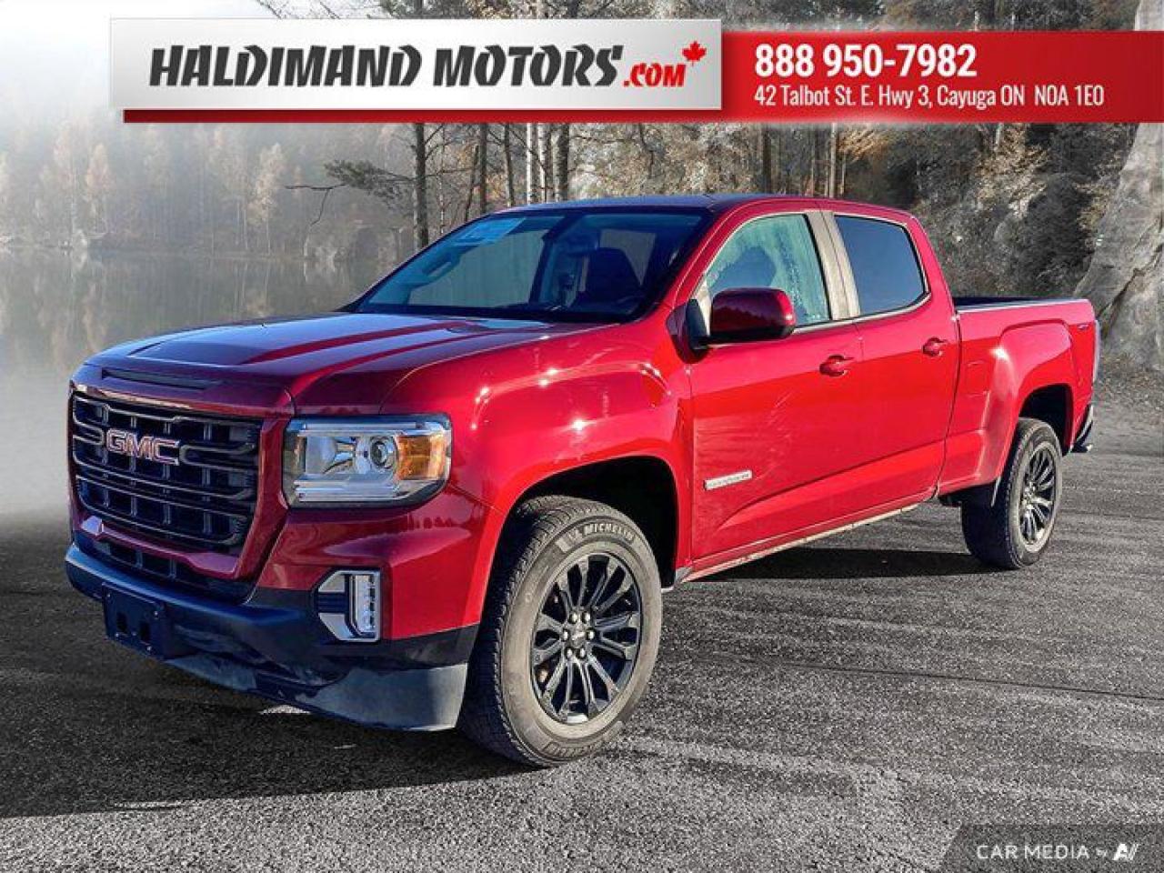 Used 2021 GMC Canyon 4WD Elevation for sale in Cayuga, ON