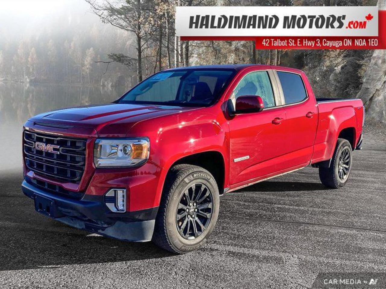 Used 2021 GMC Canyon 4WD Elevation for sale in Cayuga, ON