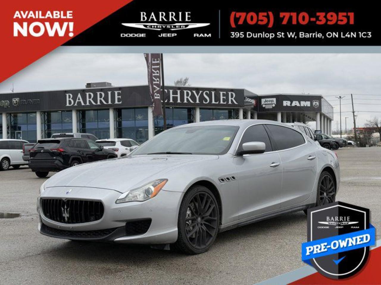 Used 2014 Maserati Quattroporte S Q4 for sale in Barrie, ON