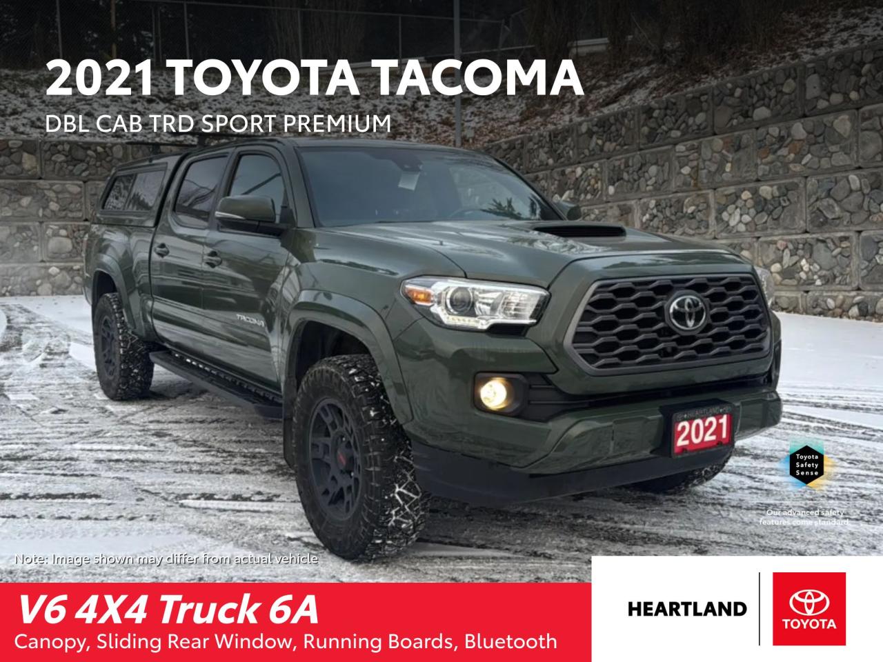 Used 2021 Toyota Tacoma 4X4 Double CAB 6A TRD SPORT PREMIUM for sale in Williams Lake, BC