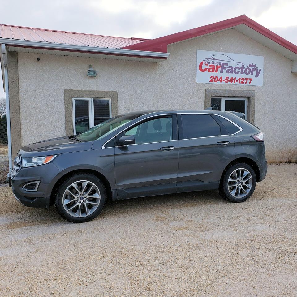 Used 2017 Ford Edge 4dr Titanium AWD NO Accidents for sale in Oakbank, MB