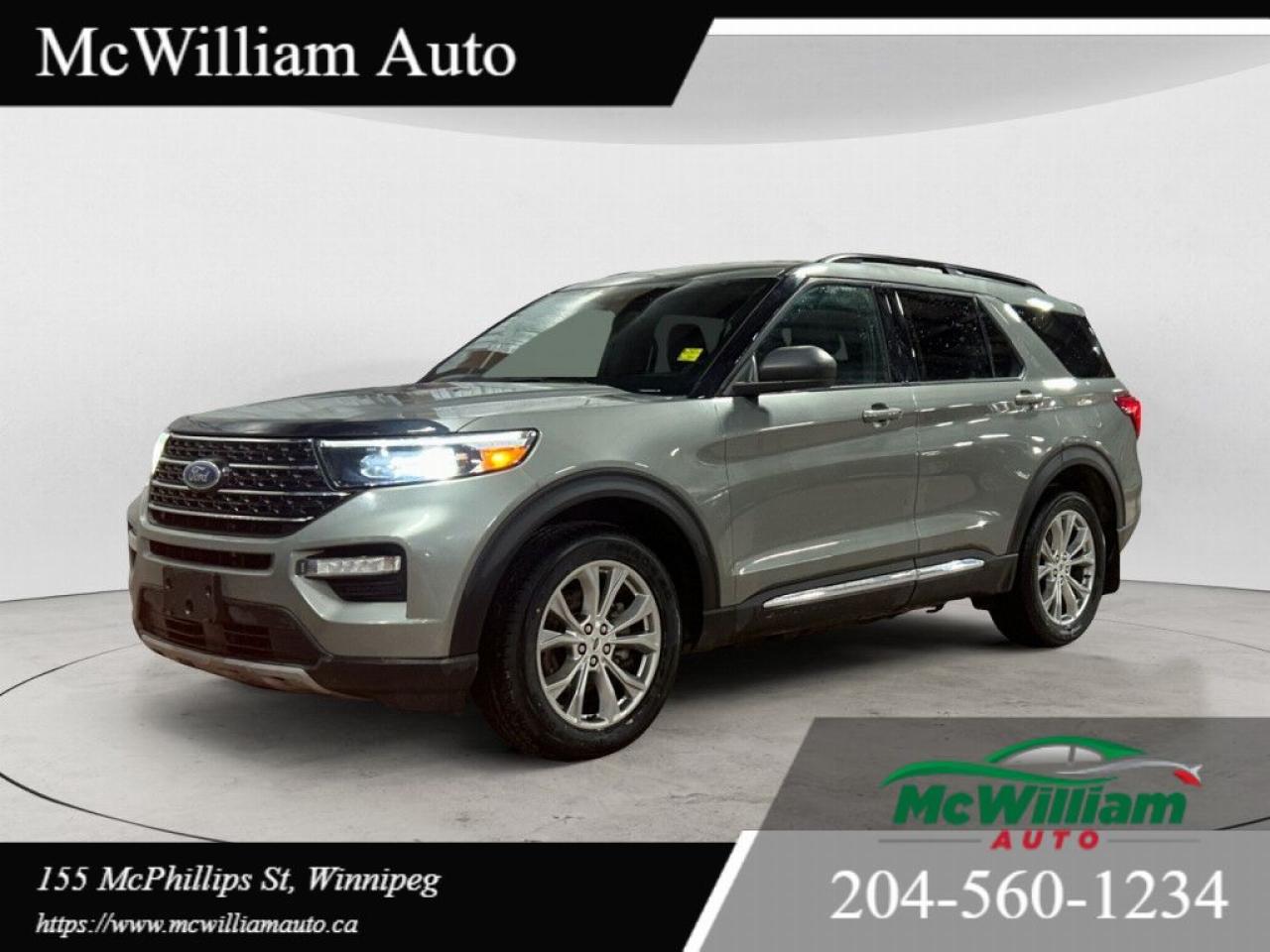 Used 2020 Ford Explorer XLT |LOCAL|HEATED LEATHER|BACK UP CAMERA|COMMAND START| for sale in Winnipeg, MB