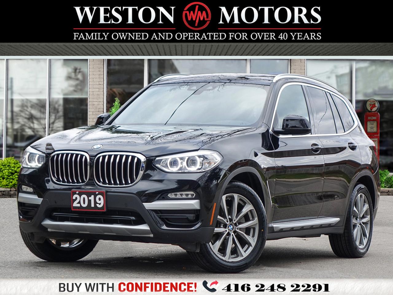 Used 2019 BMW X3 AWD*LEATHER*MOONROOF*REV CAM*NAVI*POWER GROUP* for sale in Toronto, ON